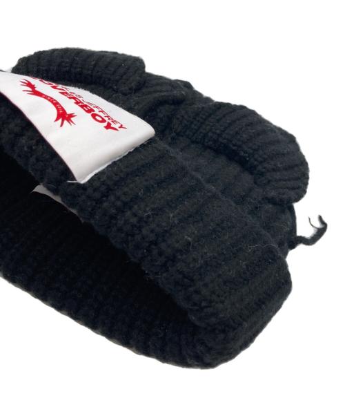 CHARLES JEFFREY LOVERBOY（チャールズ ジェフリー ラバーボーイ）CHARLES JEFFREY LOVERBOY (チャールズ ジェフリー ラバーボーイ) ニット帽 ブラック サイズ:-の古着・服飾アイテム