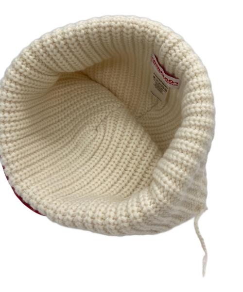 CHARLES JEFFREY LOVERBOY（チャールズ ジェフリー ラバーボーイ）CHARLES JEFFREY LOVERBOY (チャールズ ジェフリー ラバーボーイ) ニット帽 アイボリー サイズ:-の古着・服飾アイテム