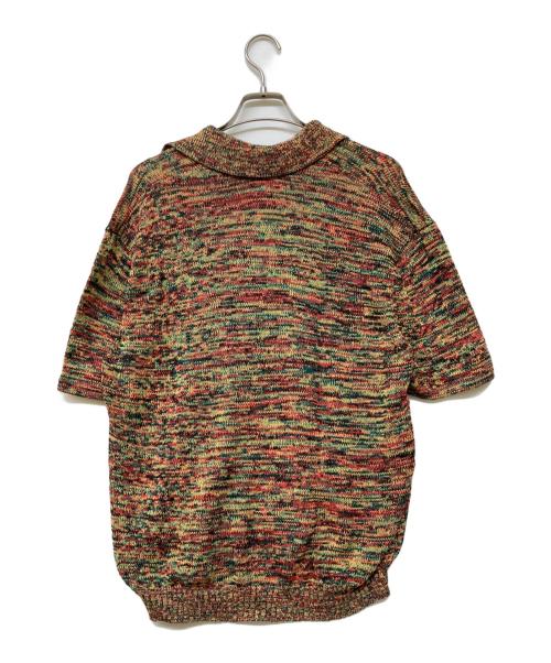 TOMORROW LAND（トゥモローランド）TOMORROW LAND (トゥモローランド) RAffa MOLINA コットンマルチカラースキッパーポロシャツ マルチカラー サイズ:Lの古着・服飾アイテム