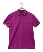 PRADA SPORTSプラダスポーツ）の古着「logo polo shirt」｜パープル