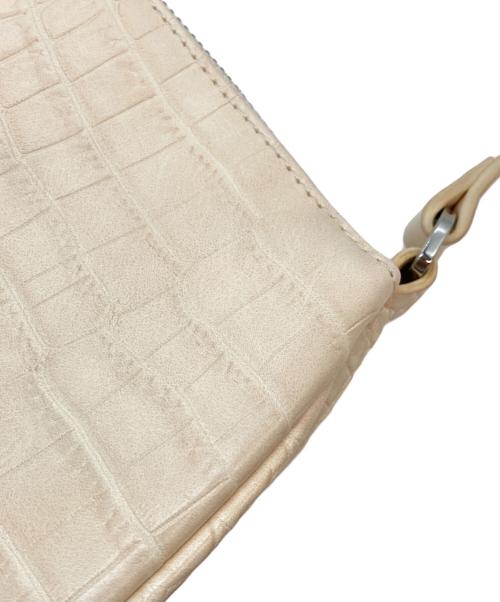 JW PEI（ジェイダブリューペイ）JW PEI (ジェイダブリューペイ) ワンショルダーバッグ アイボリーの古着・服飾アイテム