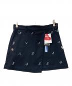 PEARLY GATES×LINE FRIENDSパーリーゲイツ×ラインフレンズ）の古着「ゴルフウェア(スカート)」｜ブラック