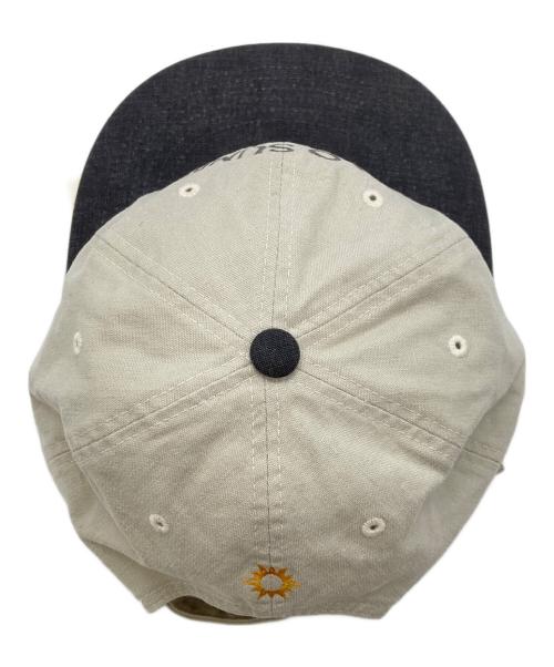 HELLO SUNRISE（ハロー サンライズ）hello sunrise (ハロー サンライズ) ウォッシュド 6パネル キャップ ライトグレー×グレー 未使用品の古着・服飾アイテム