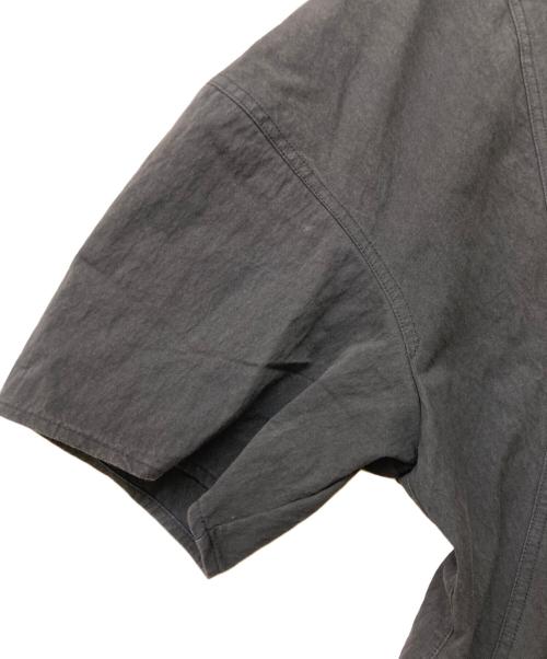 AKIRA NAKA（アキラナカ）AKIRA NAKA (アキラナカ) 異素材ドッキングロングワンピース ブラック サイズ:2の古着・服飾アイテム