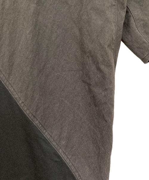 AKIRA NAKA（アキラナカ）AKIRA NAKA (アキラナカ) 異素材ドッキングロングワンピース ブラック サイズ:2の古着・服飾アイテム