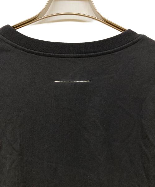 MM6 Maison Margiela（エムエムシックスメゾンマルジェラ）MM6 Maison Margiela (エムエムシックスメゾンマルジェラ) 23SS 6 LOGO PRINT T-SHIRT ブラック サイズ:Mの古着・服飾アイテム