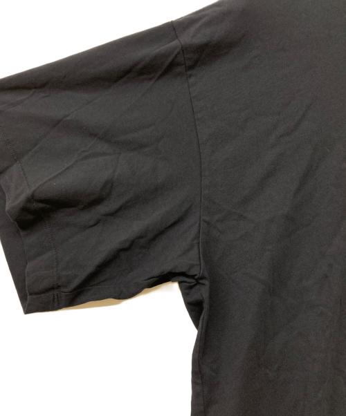 MM6 Maison Margiela（エムエムシックスメゾンマルジェラ）MM6 Maison Margiela (エムエムシックスメゾンマルジェラ) 23SS 6 LOGO PRINT T-SHIRT ブラック サイズ:Mの古着・服飾アイテム