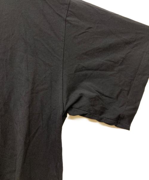 MM6 Maison Margiela（エムエムシックスメゾンマルジェラ）MM6 Maison Margiela (エムエムシックスメゾンマルジェラ) 23SS 6 LOGO PRINT T-SHIRT ブラック サイズ:Mの古着・服飾アイテム