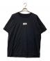MM6 Maison Margiela（エムエムシックスメゾンマルジェラ）の古着「23SS 6 LOGO PRINT T-SHIRT」｜ブラック