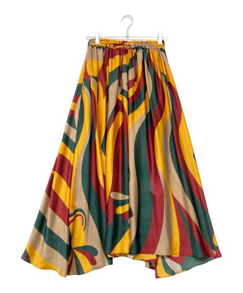 KOLOR（カラー）KOLOR (カラー) マーブルイージースカート マルチカラー サイズ:1の古着・服飾アイテム