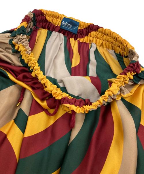 KOLOR（カラー）KOLOR (カラー) マーブルイージースカート マルチカラー サイズ:1の古着・服飾アイテム