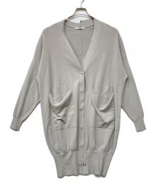 UN3D.（アンスリード）の古着「オーバーロングカーディガン」｜グレー