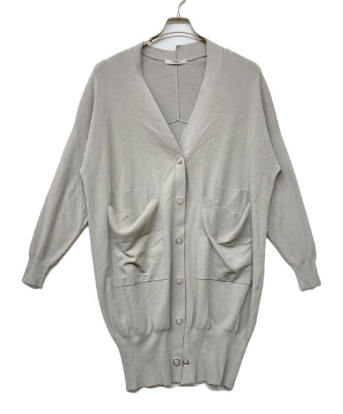 UN3D.（アンスリード）UN3D. (アンスリード) オーバーロングカーディガン グレー サイズ:FREEの古着・服飾アイテム