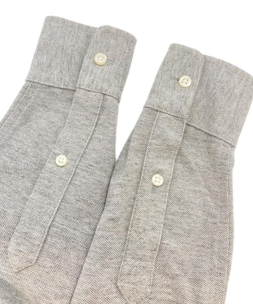 POLO RALPH LAUREN（ポロ・ラルフローレン）POLO RALPH LAUREN (ポロ・ラルフローレン) QRタグKNIT OXFORD ポニー刺繍ワンピース グレー サイズ:XSの古着・服飾アイテム