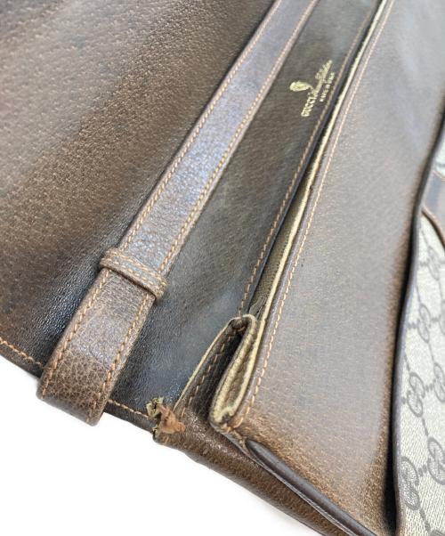 GUCCI（グッチ）GUCCI (グッチ) ヴィンテージGGスプリームショルダーバッグ ベージュの古着・服飾アイテム