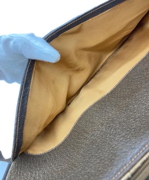 GUCCI（グッチ）GUCCI (グッチ) ヴィンテージGGスプリームショルダーバッグ ベージュの古着・服飾アイテム