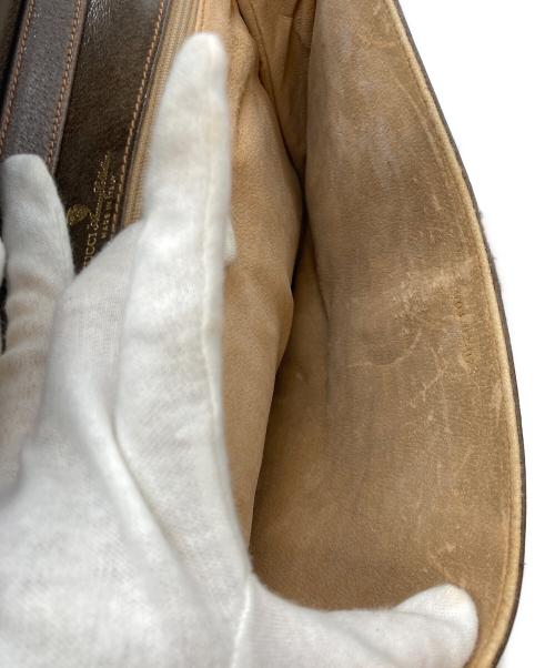 GUCCI（グッチ）GUCCI (グッチ) ヴィンテージGGスプリームショルダーバッグ ベージュの古着・服飾アイテム