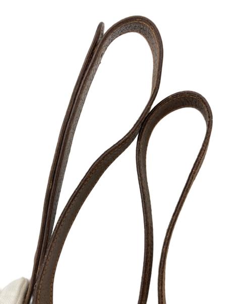 GUCCI（グッチ）GUCCI (グッチ) ヴィンテージGGスプリームショルダーバッグ ベージュの古着・服飾アイテム