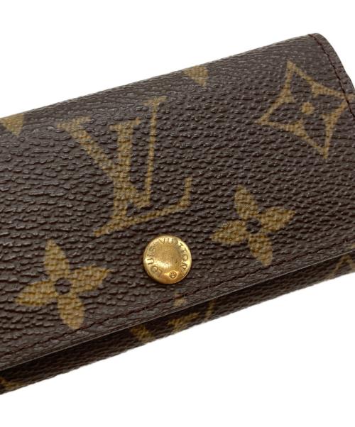 LOUIS VUITTON（ルイ ヴィトン）LOUIS VUITTON (ルイ ヴィトン) モノグラム ミュルティクレ 4 ブラウンの古着・服飾アイテム