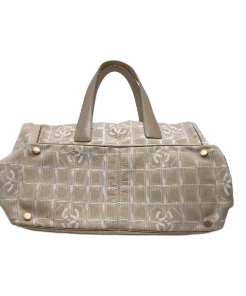 CHANEL（シャネル）CHANEL (シャネル) ニュートラベルライントートMM ベージュの古着・服飾アイテム