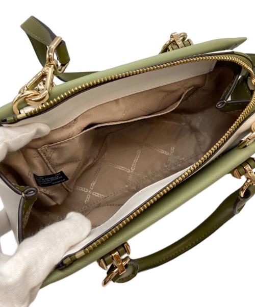 MICHAEL KORS（マイケル・コース）MICHAEL KORS (マイケルコース) MARILYN クロスボディスモールバッグ グリーンの古着・服飾アイテム