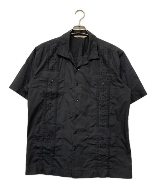 HAVANERA（ハバネラ）HAVANERA (ハバネラ) 古着キューバシャツ ブラック サイズ:Lの古着・服飾アイテム