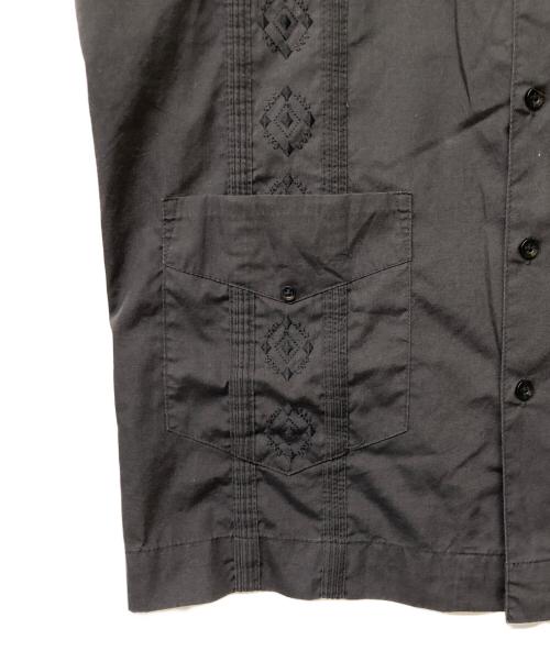 HAVANERA（ハバネラ）HAVANERA (ハバネラ) 古着キューバシャツ ブラック サイズ:Lの古着・服飾アイテム