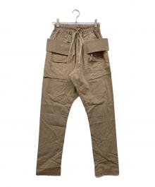 mnml（ミニマル）の古着「DROP CROTCH CARGO PANTS」｜ブラウン