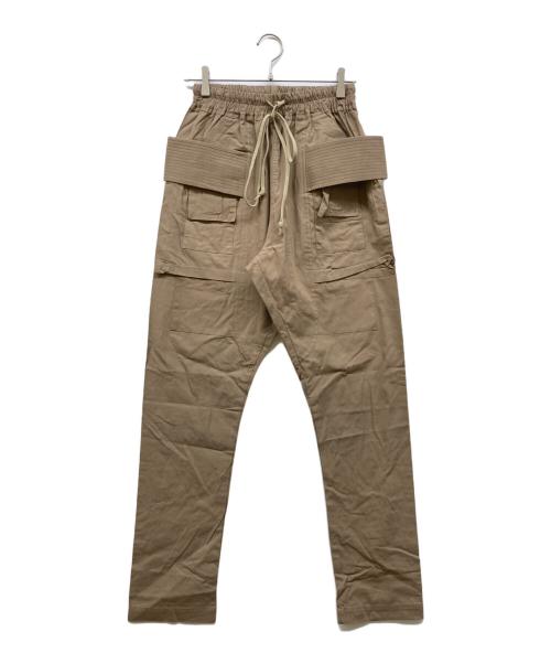 mnml（ミニマル）mnml (ミニマル) DROP CROTCH CARGO PANTS ブラウン サイズ:Sの古着・服飾アイテム