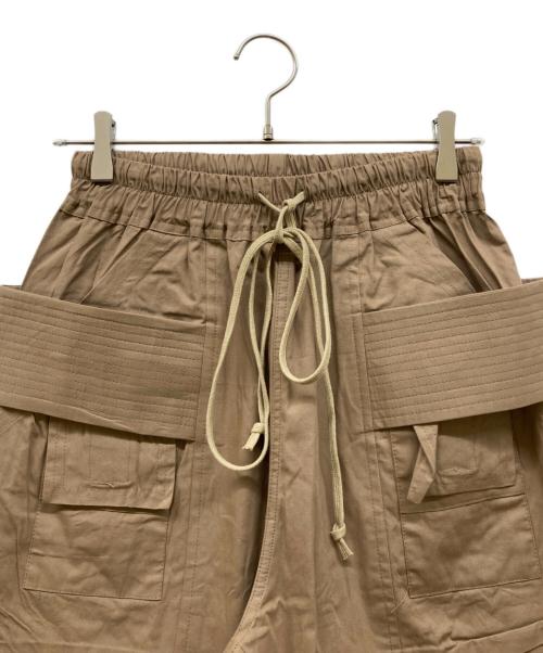 mnml（ミニマル）mnml (ミニマル) DROP CROTCH CARGO PANTS ブラウン サイズ:Sの古着・服飾アイテム