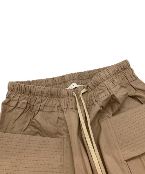 mnml（ミニマル）MNML (ミニマル) DROP CROTCH CARGO PANTS ブラウン サイズ:Sの古着・服飾アイテム