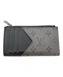 LOUIS VUITTON（ルイ ヴィトン）の古着「モノグラム・エクリプス コインカード・ホルダー」｜ブラック