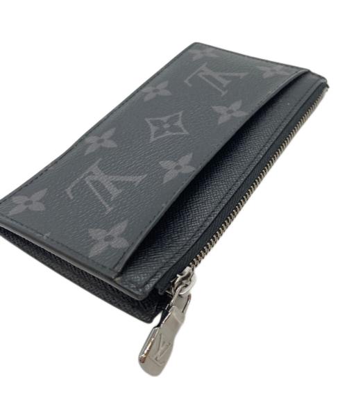 LOUIS VUITTON（ルイ ヴィトン）LOUIS VUITTON (ルイ ヴィトン) モノグラム・エクリプス コインカード・ホルダー ブラックの古着・服飾アイテム