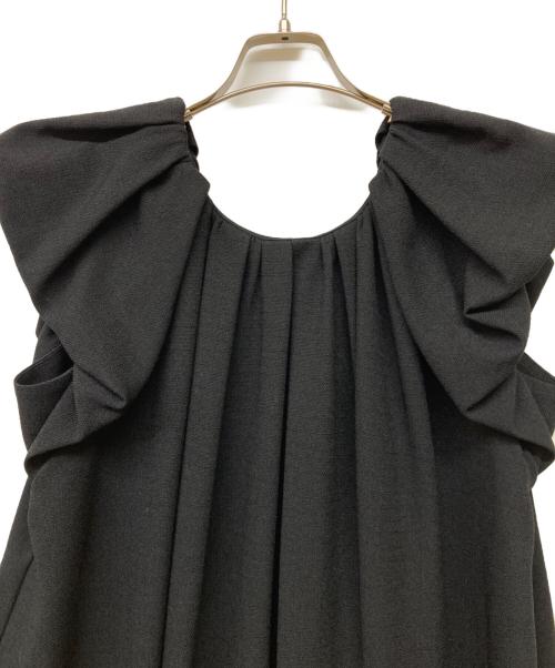 acka（エーシーケーエー）acka (エーシーケーエー) drape one-piece ネイビー サイズ:2の古着・服飾アイテム