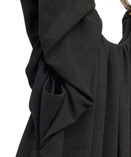 acka（エーシーケーエー）acka (エーシーケーエー) drape one-piece ネイビー サイズ:2の古着・服飾アイテム