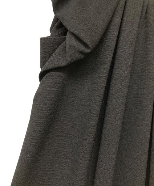 acka（エーシーケーエー）acka (エーシーケーエー) drape one-piece ネイビー サイズ:2の古着・服飾アイテム