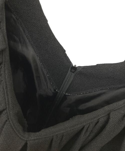 acka（エーシーケーエー）acka (エーシーケーエー) drape one-piece ネイビー サイズ:2の古着・服飾アイテム