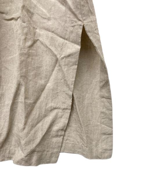 TISSU（ティシュ）TISSU (ティシュ) ハイデンシティエフォートレスリネントレンチコート グレー サイズ:ーの古着・服飾アイテム