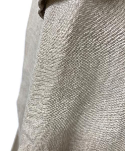 TISSU（ティシュ）TISSU (ティシュ) ハイデンシティエフォートレスリネントレンチコート グレー サイズ:ーの古着・服飾アイテム