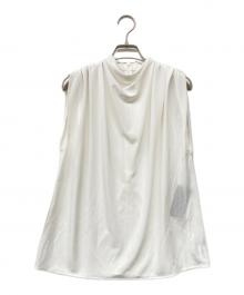 anuans（アニュアンス）の古着「25SS ギャザードレープカットトップス」｜ホワイト