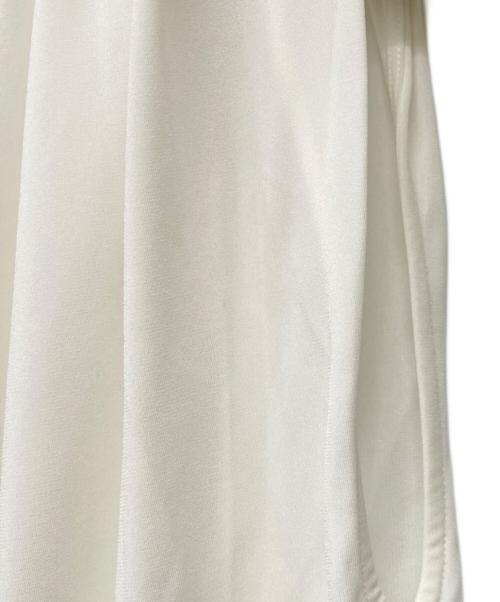anuans（アニュアンス）anuans (アニュアンス) 25SS ギャザードレープカットトップス ホワイト サイズ:Fの古着・服飾アイテム