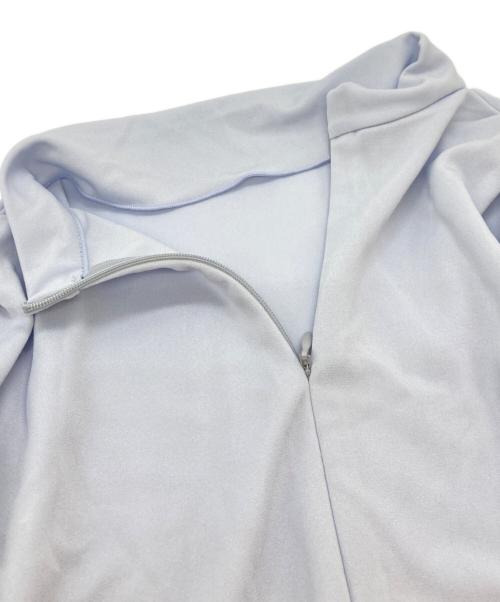 anuans（アニュアンス）anuans (アニュアンス) 25SS ギャザードレープカットトップス スカイブルー サイズ:Fの古着・服飾アイテム