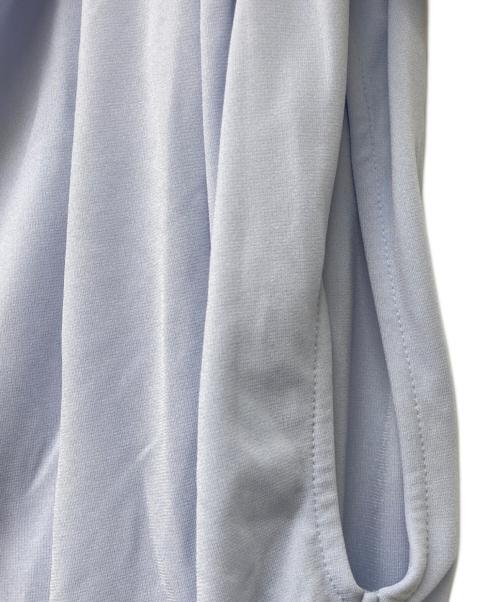 anuans（アニュアンス）anuans (アニュアンス) 25SS ギャザードレープカットトップス スカイブルー サイズ:Fの古着・服飾アイテム
