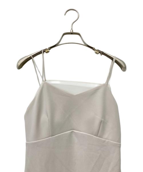 anuans（アニュアンス）anuans (アニュアンス) 25SS シアーレイヤーキャミワンピース ホワイト サイズ:Sの古着・服飾アイテム