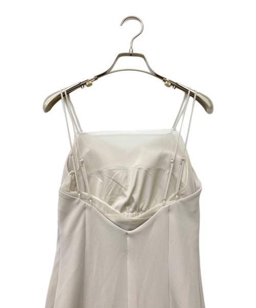 anuans（アニュアンス）anuans (アニュアンス) 25SS シアーレイヤーキャミワンピース ホワイト サイズ:Sの古着・服飾アイテム