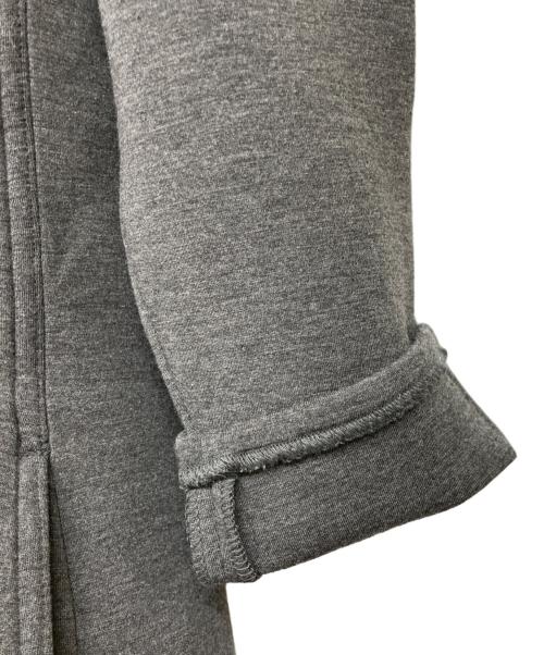 L'AUBE BLANC（ローブ ブラン）L'AUBE BLANC (ローブ ブラン) Double Knit Peplum Jacket グレー サイズ:Fの古着・服飾アイテム