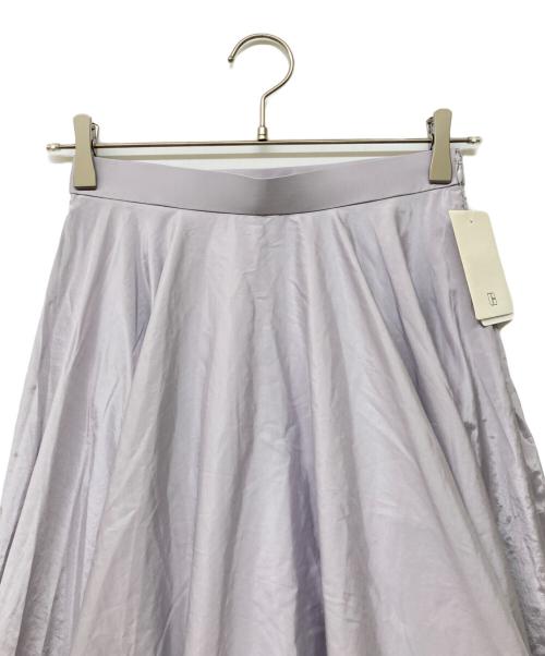 Noble（ノーブル）Noble (ノーブル) 24AW シルキータフタフレアスカート ラベンダー サイズ:34の古着・服飾アイテム