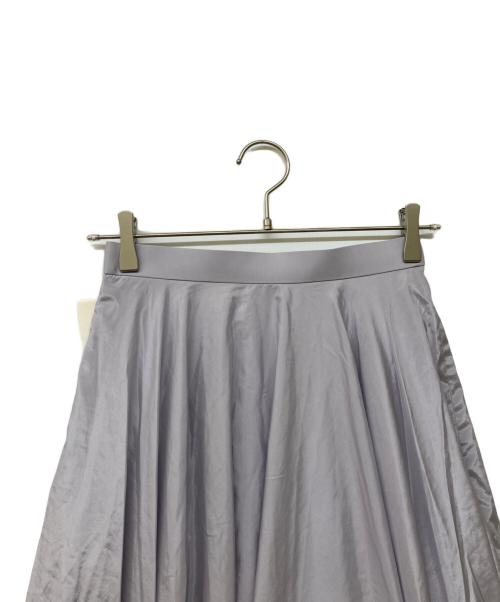 Noble（ノーブル）Noble (ノーブル) 24AW シルキータフタフレアスカート ラベンダー サイズ:34の古着・服飾アイテム