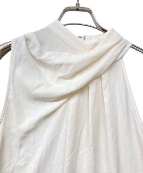 anuans（アニュアンス）anuans (アニュアンス) 25SS ホルターニュアンスネックトップス ホワイト サイズ:Free 未使用品の古着・服飾アイテム
