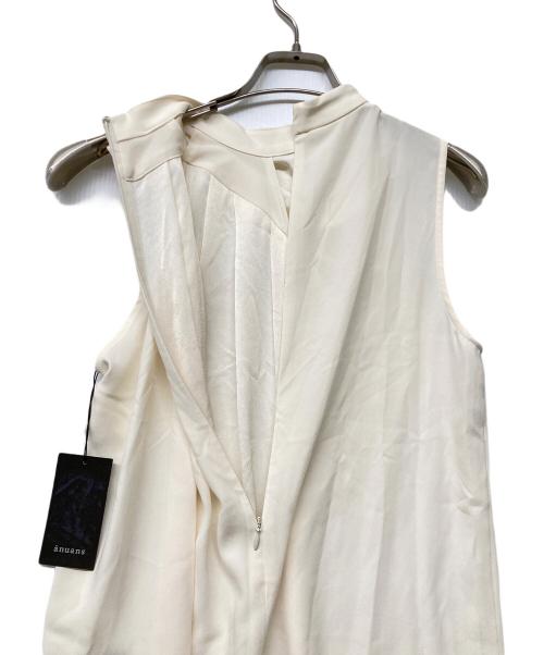anuans（アニュアンス）anuans (アニュアンス) 25SS ホルターニュアンスネックトップス ホワイト サイズ:Free 未使用品の古着・服飾アイテム